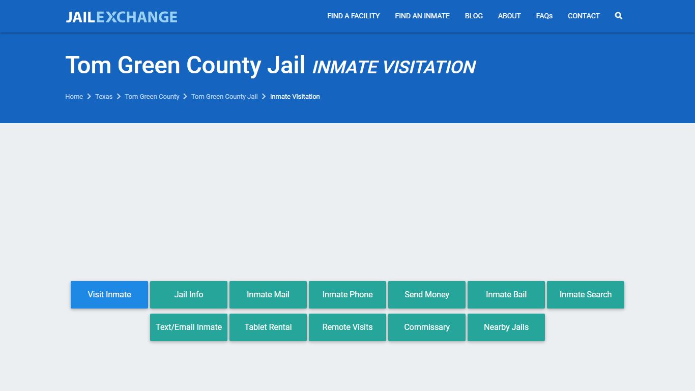 Tom Green County Jail Inmate Visitation - jailexchange.com